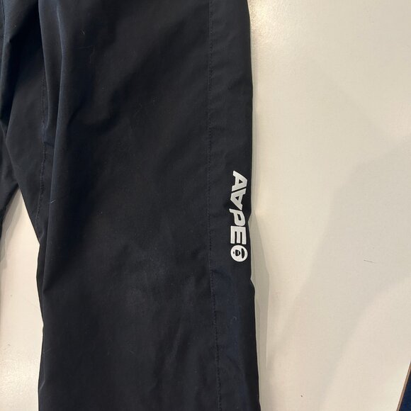 AAPE BY A BATHING APE Woven Chino Logo Lounge Pants - Picture 6 of 8